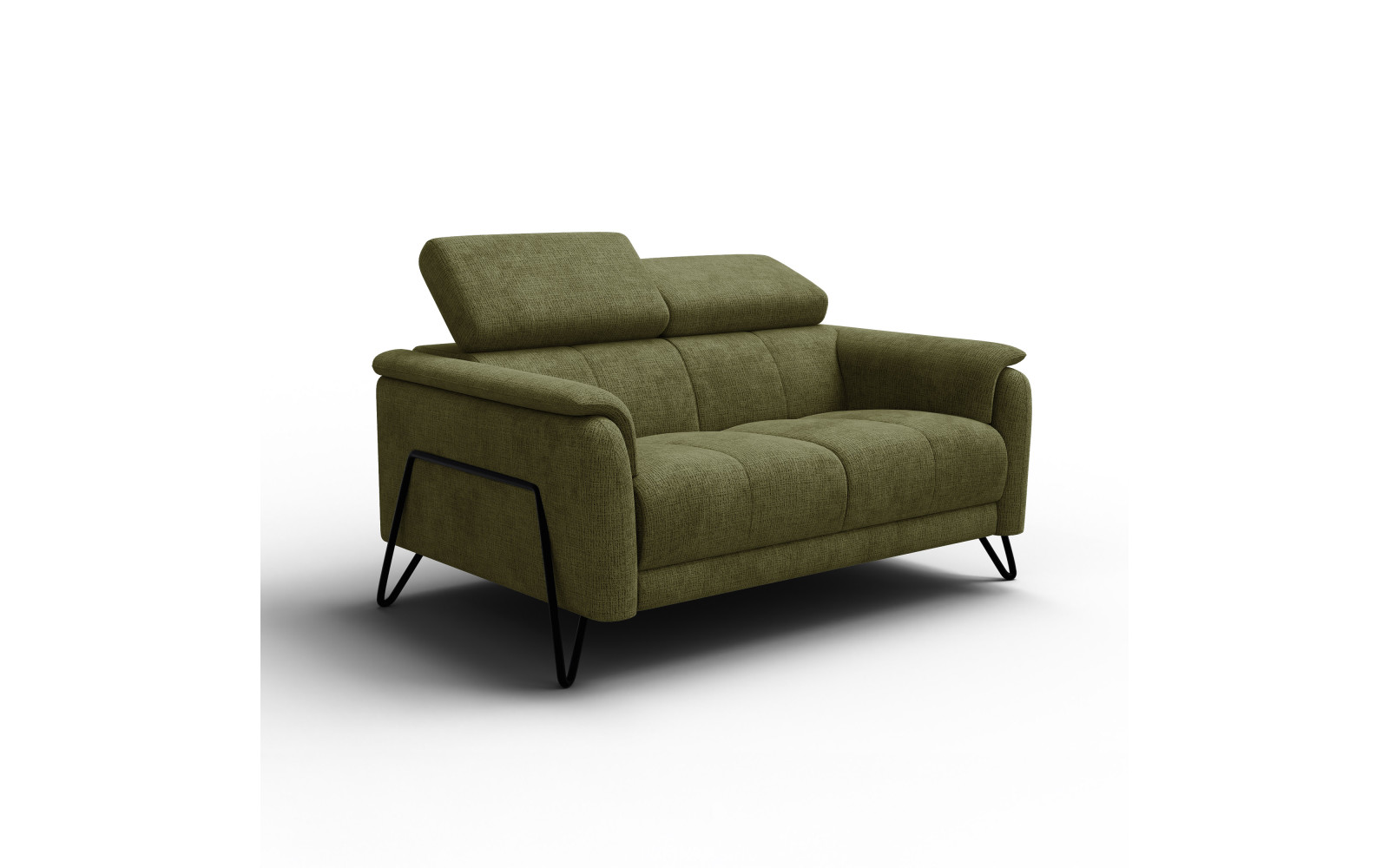 Sofa 2-Sitzer RODEN, olive