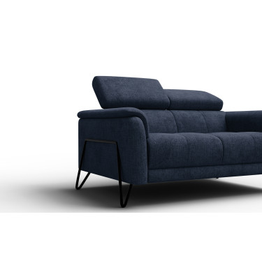 Sofa 2-Sitzer RODEN, marineblau