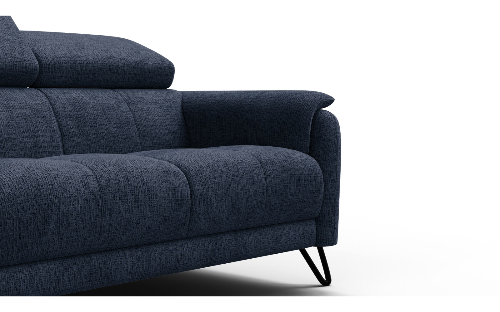 Sofa 2-Sitzer RODEN, marineblau
