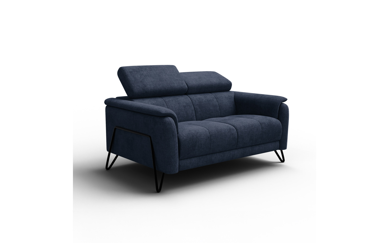 Sofa 2-Sitzer RODEN, marineblau
