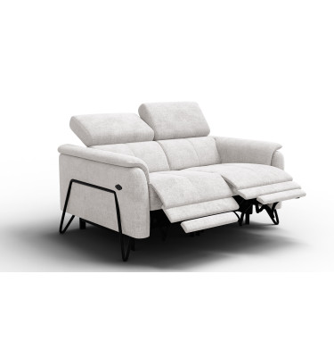 Relaxsofa 2-Sitzer RODEN, creme