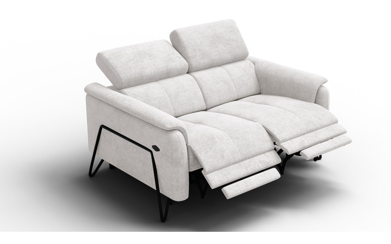 Relaxsofa 2-Sitzer RODEN, creme