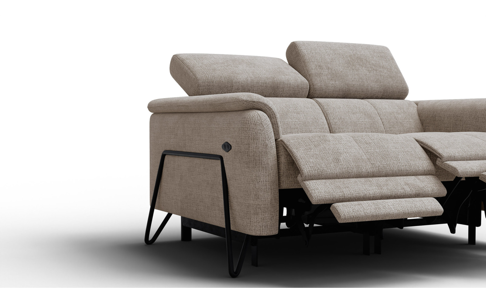Relaxsofa 2-Sitzer RODEN, beige