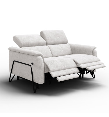 Relaxsofa 2-Sitzer RODEN, creme