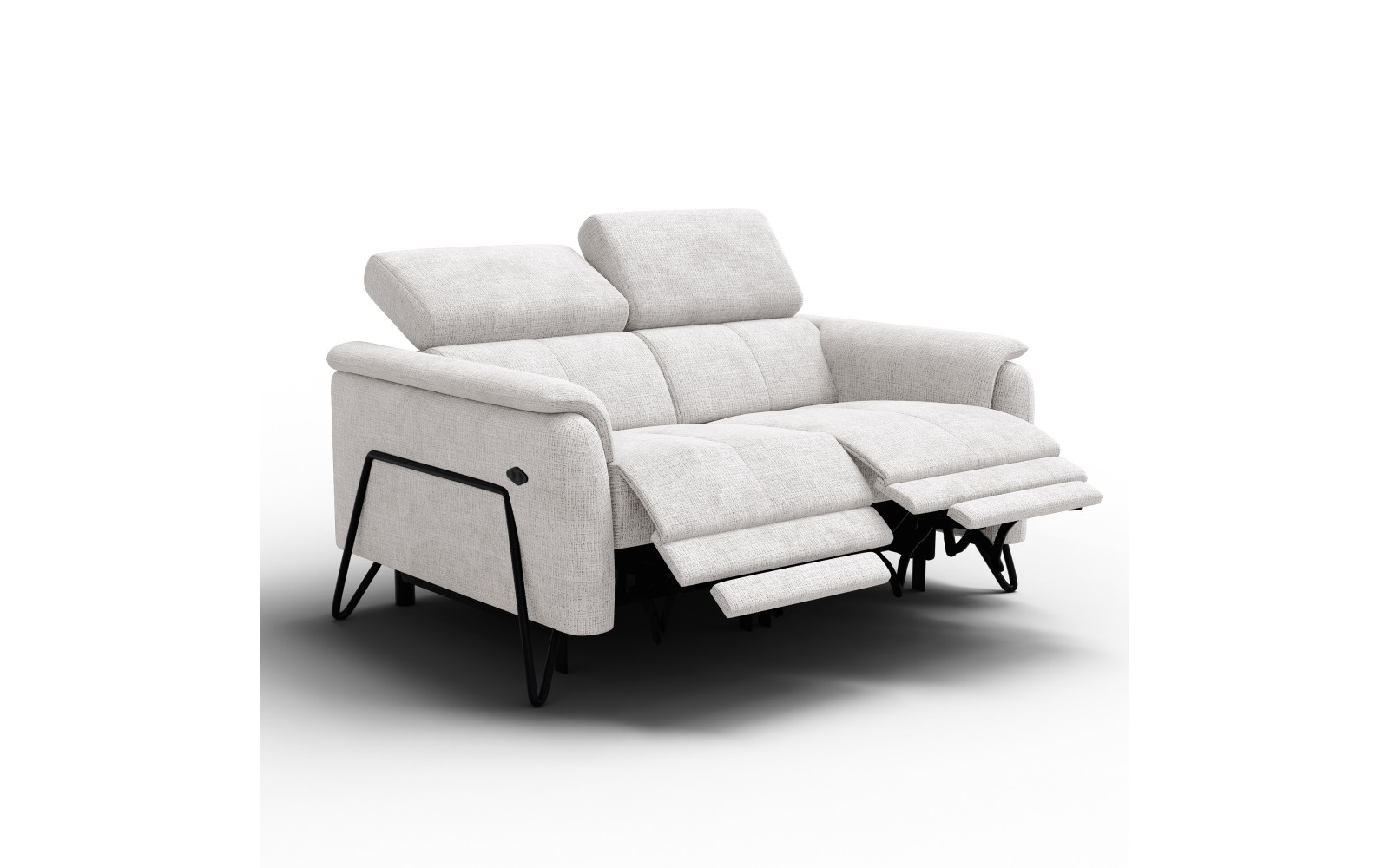 Relaxsofa 2-Sitzer RODEN, creme