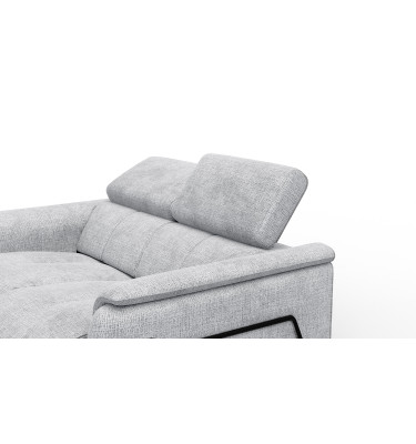 Relaxsofa 2-Sitzer RODEN, hellgrau