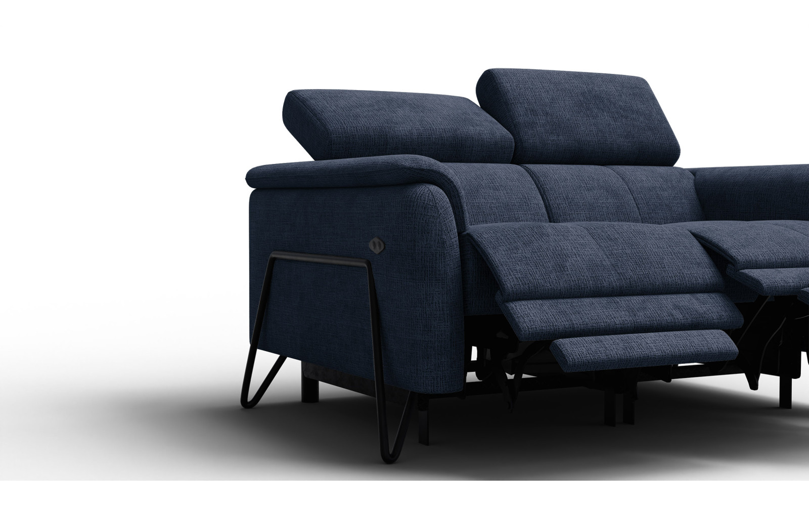 Relaxsofa 2-Sitzer RODEN, marineblau