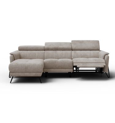 Ecksofa 4-Sitzer mit Relax RODEN, beige