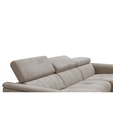 Ecksofa 4-Sitzer mit Relax RODEN, beige