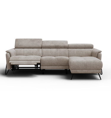 Ecksofa 4-Sitzer mit Relax RODEN, beige