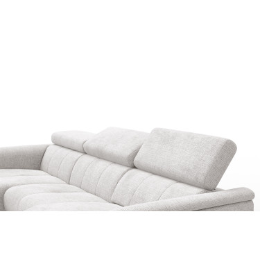 Ecksofa 4-Sitzer mit Relax RODEN, creme