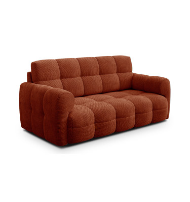 Sofa 2,5-Sitzer MELLOW, dunkelorange