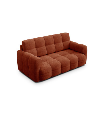 Sofa 2,5-Sitzer MELLOW, dunkelorange