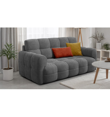 Sofa 2,5-Sitzer MELLOW, grau