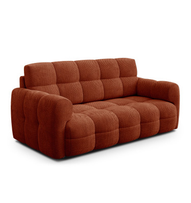 Sofa 2,5-Sitzer MELLOW, dunkelorange