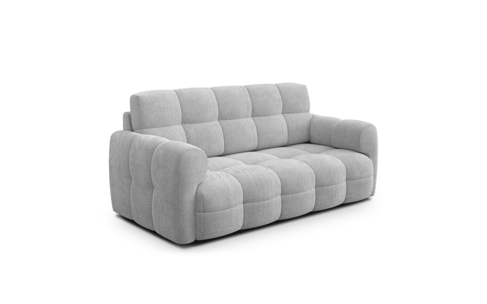 Sofa 2,5-Sitzer MELLOW, hellgrau
