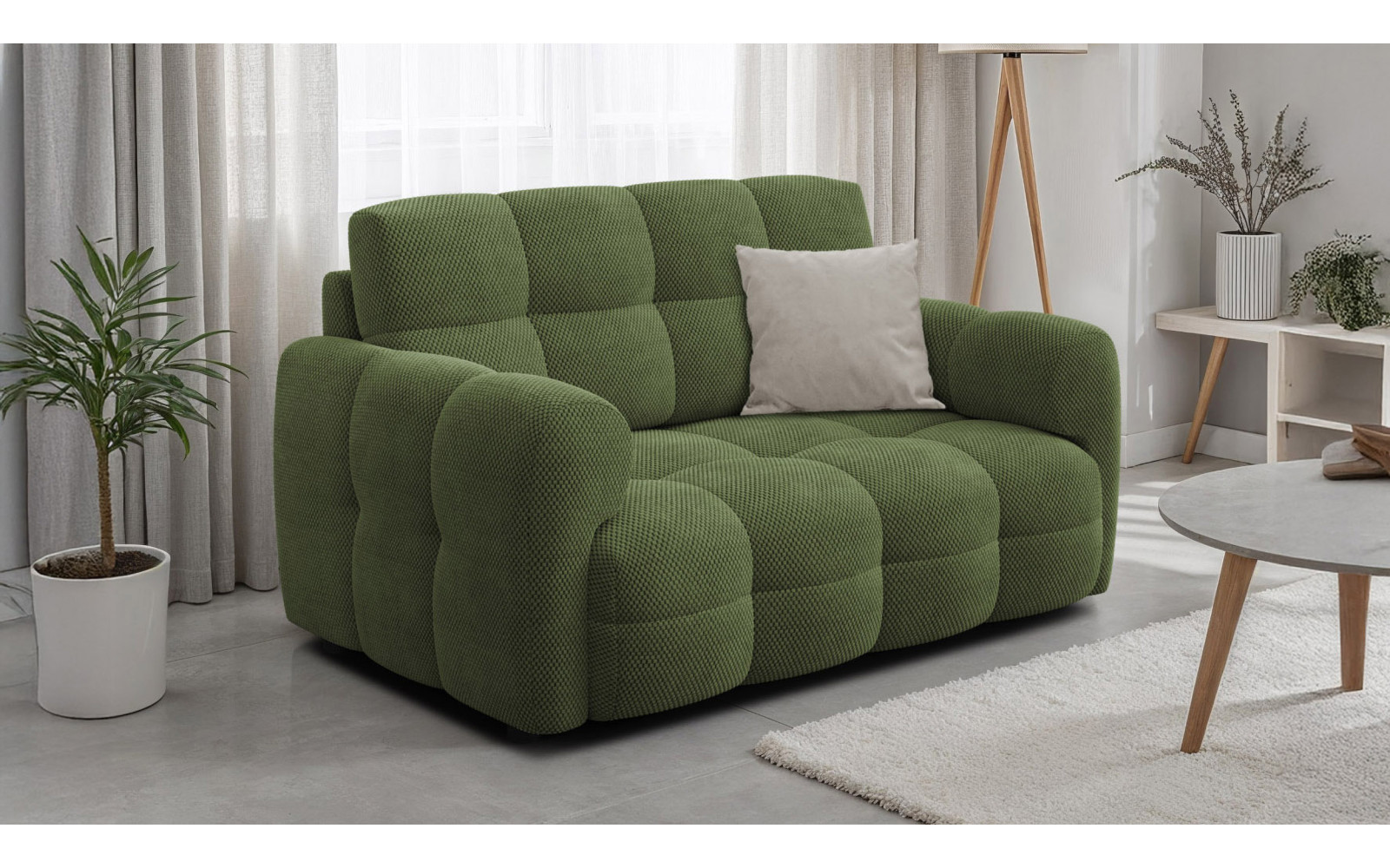 Sofa 2-Sitzer MELLOW, olive