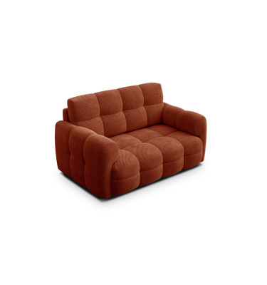 Sofa 2-Sitzer MELLOW, dunkelorange