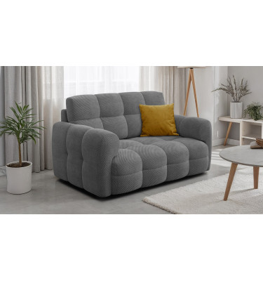 Sofa 2-Sitzer MELLOW, grau
