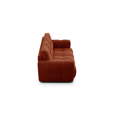 Sofa 2-Sitzer MELLOW, dunkelorange