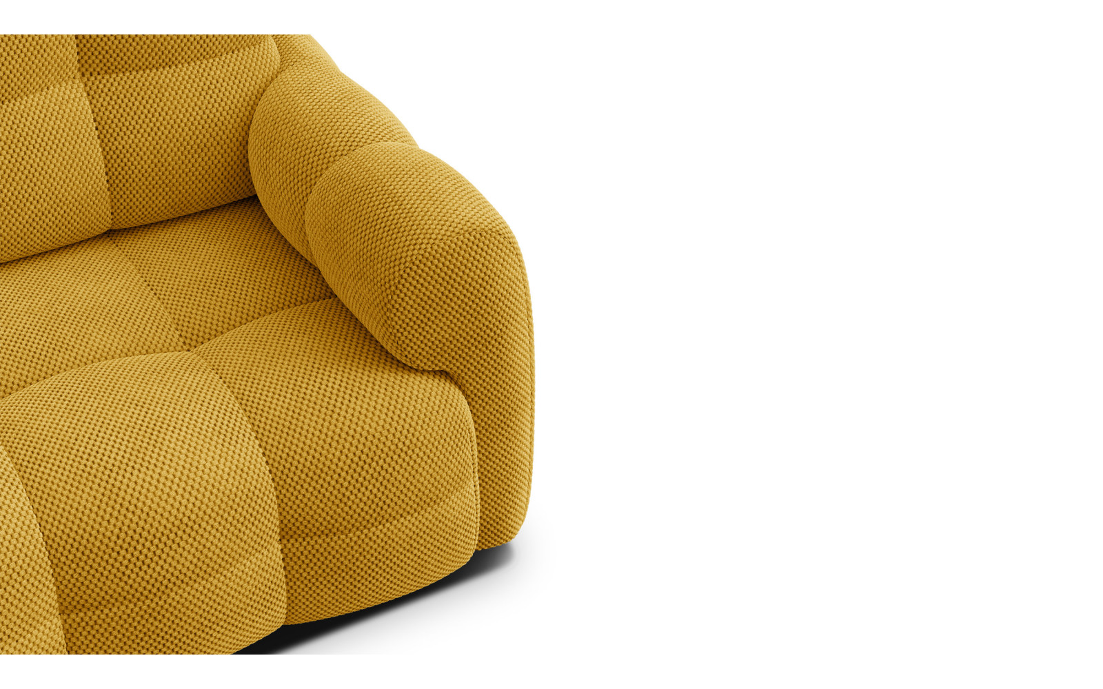 Sofa 2-Sitzer MELLOW, safran
