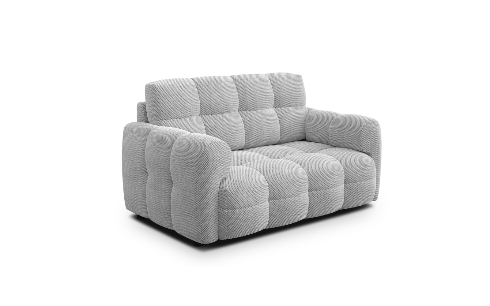 Sofa 2-Sitzer MELLOW, hellgrau