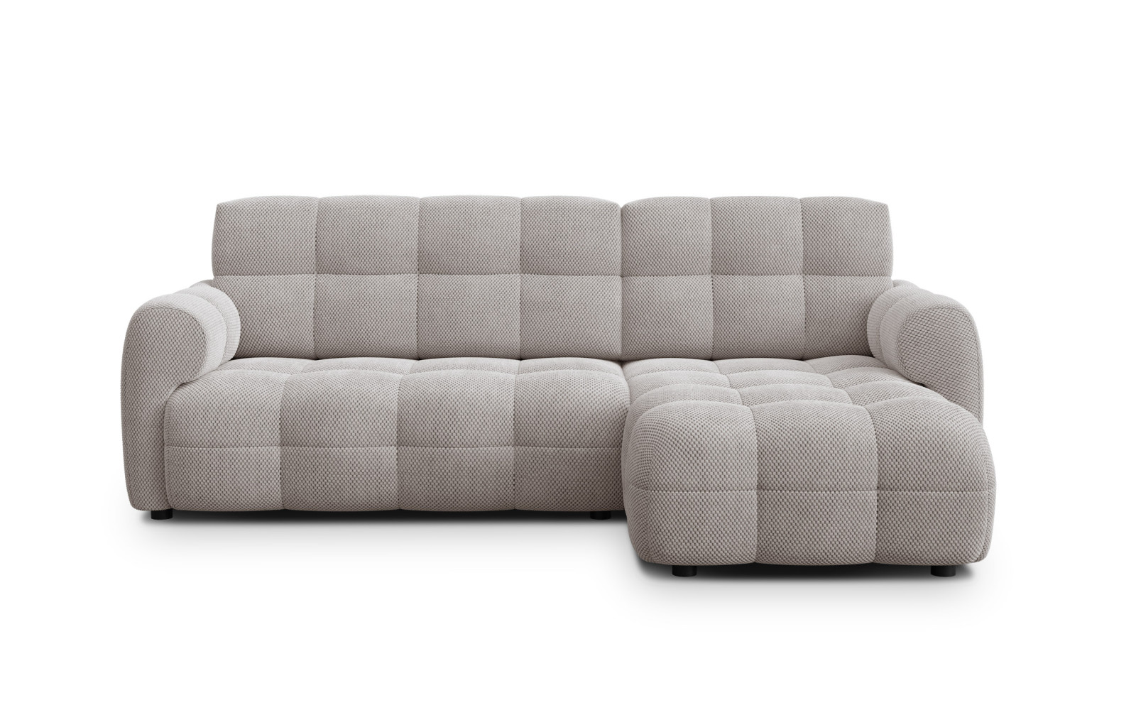Ecksofa 3-Sitzer rechts MELLOW, beige