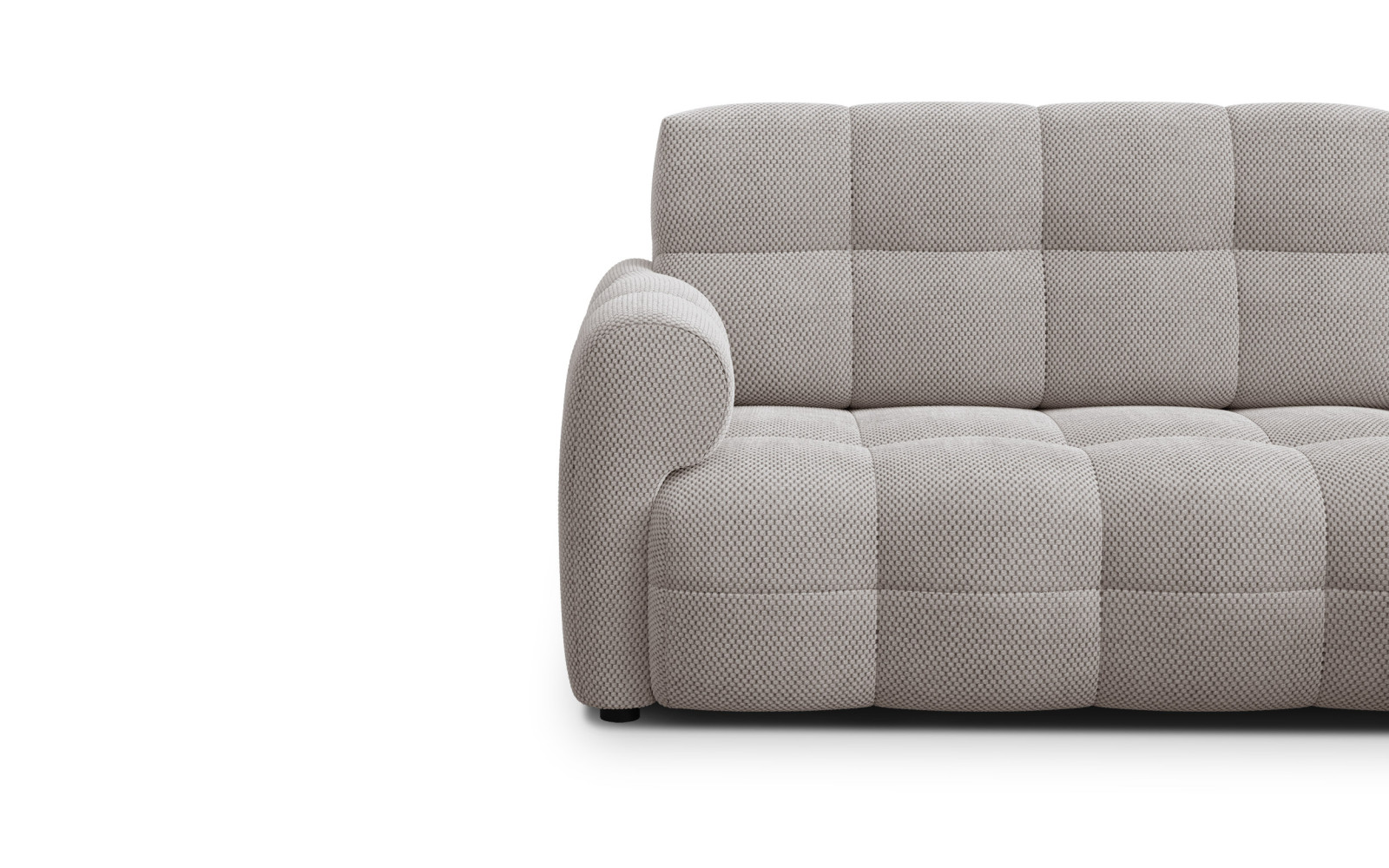 Ecksofa 3-Sitzer rechts MELLOW, beige