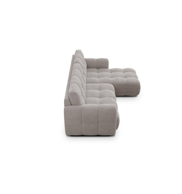 Ecksofa 3-Sitzer rechts MELLOW, beige