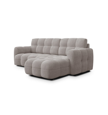 Ecksofa 3-Sitzer rechts MELLOW, beige