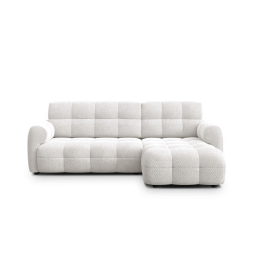 Ecksofa 3-Sitzer rechts MELLOW, creme