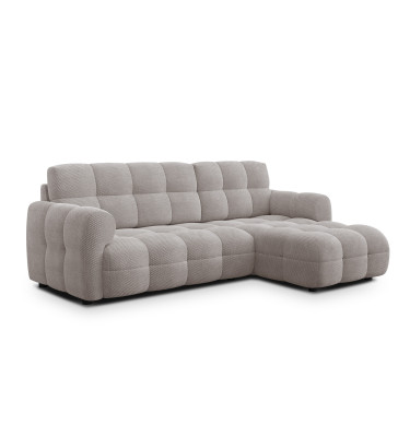Ecksofa 3-Sitzer rechts MELLOW, beige