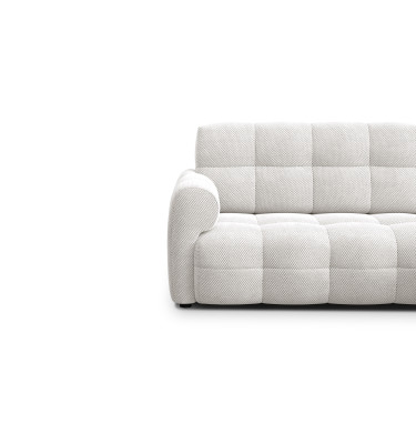 Ecksofa 3-Sitzer rechts MELLOW, creme