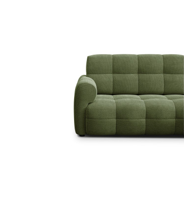 Ecksofa 3-Sitzer rechts MELLOW, olive