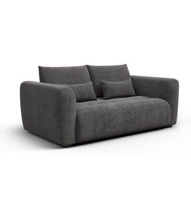 Sofa 3-Sitzer SORENO, dunkelgrau