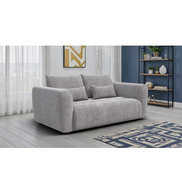 Sofa 3-Sitzer SORENO, platingrau