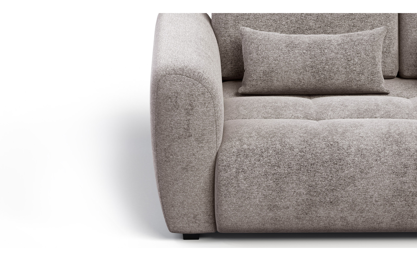 Sofa 3-Sitzer SORENO, dunkelbeige