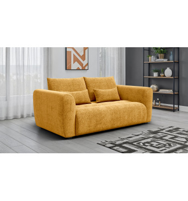 Sofa 3-Sitzer SORENO, gelb