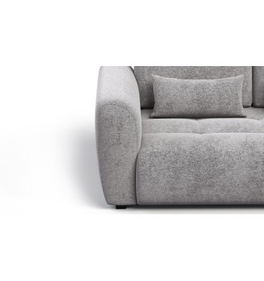 Sofa 3-Sitzer SORENO, platingrau