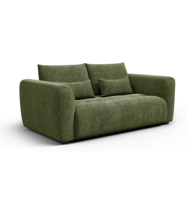 Sofa 3-Sitzer SORENO, dunkelgrün