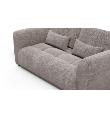Sofa 3-Sitzer SORENO, dunkelbeige