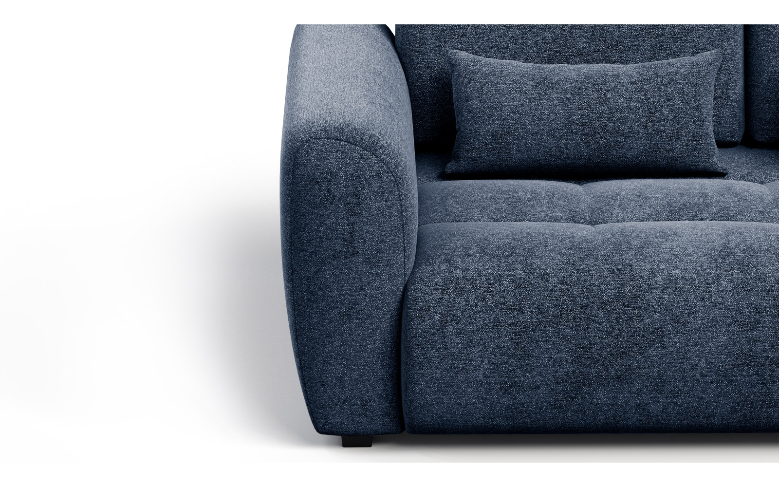 Sofa 3-Sitzer SORENO, dunkelblau