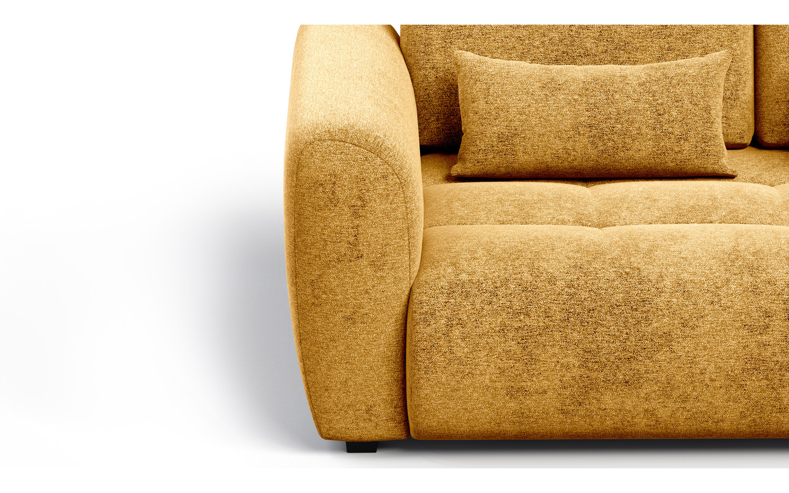 Sofa 3-Sitzer SORENO, gelb