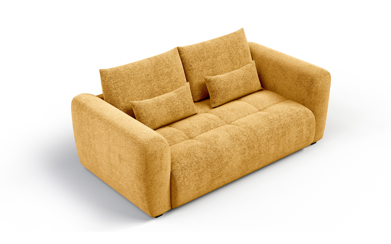 Sofa 3-Sitzer SORENO, gelb