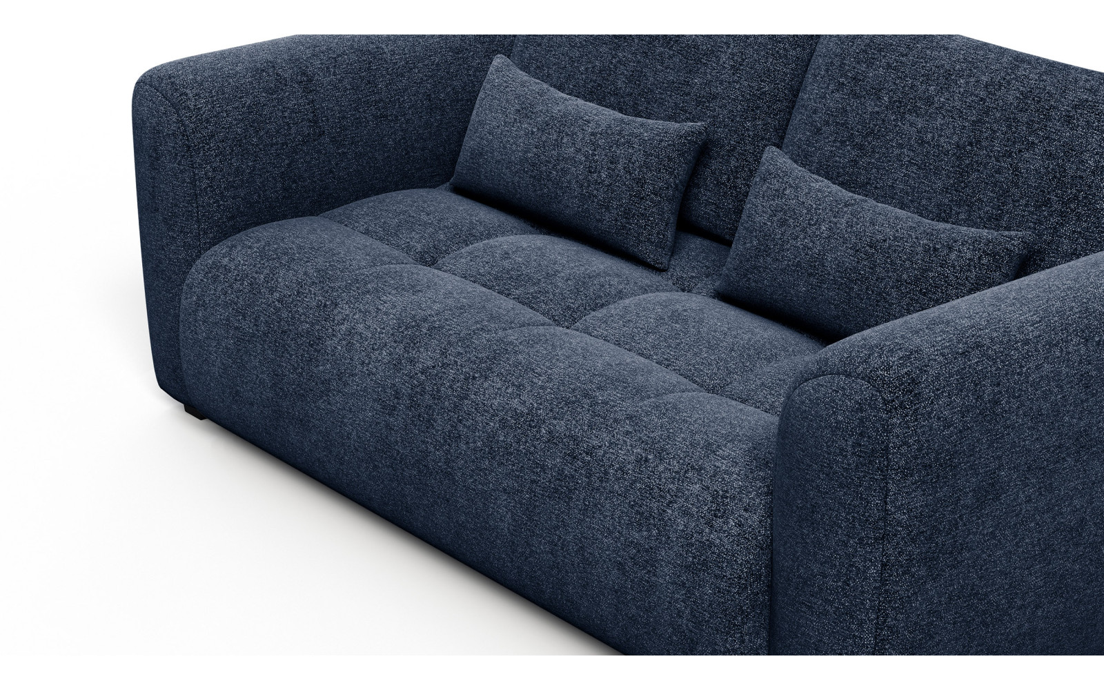 Sofa 3-Sitzer SORENO, dunkelblau