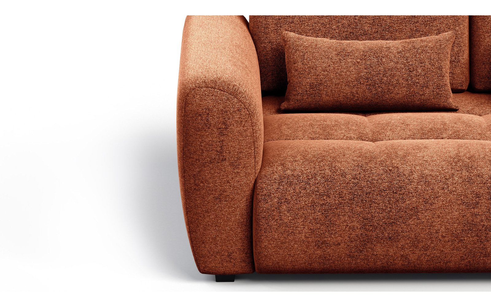 Sofa 3-Sitzer SORENO, orange