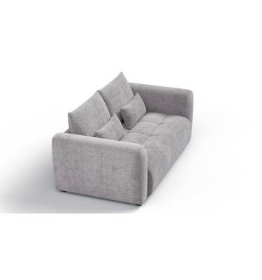 Sofa 3-Sitzer SORENO, platingrau