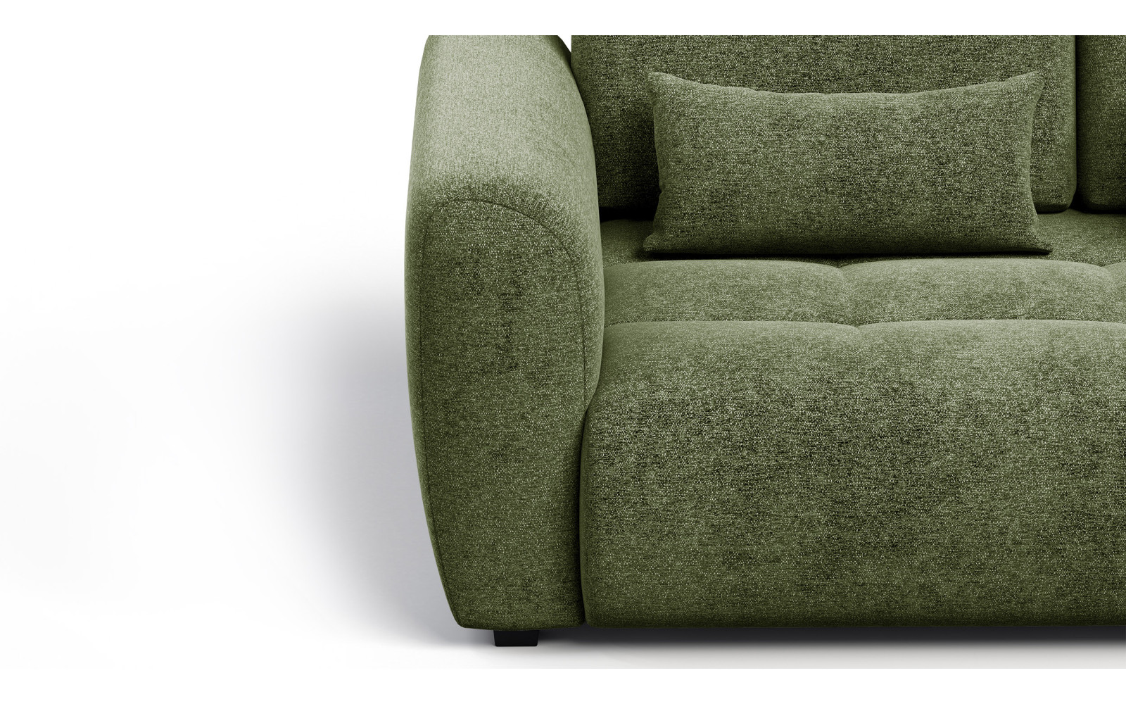 Sofa 3-Sitzer SORENO, dunkelgrün