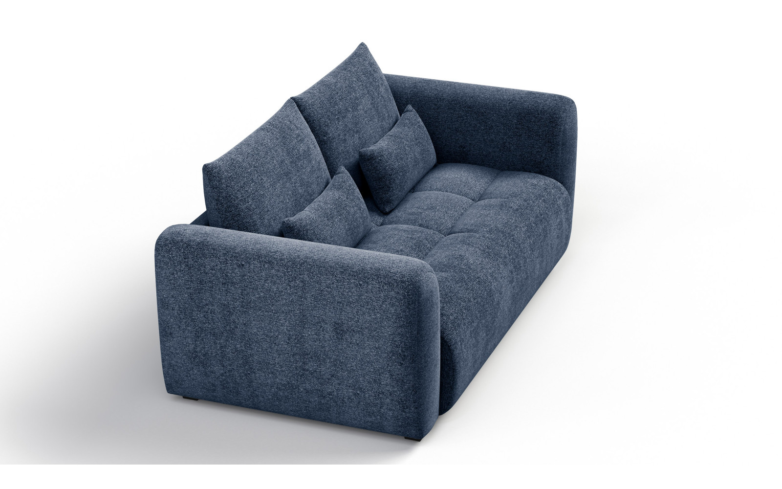 Sofa 3-Sitzer SORENO, dunkelblau