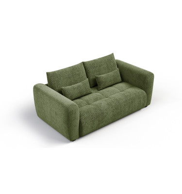 Sofa 3-Sitzer SORENO, dunkelgrün